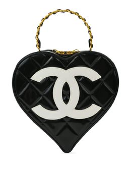 CHANEL Pre-Owned: Чёрная сумка 