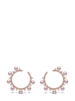 Yoko London: Серьги  Sleek Akoya