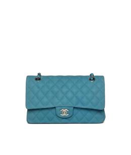 CHANEL: Голубая сумка 
