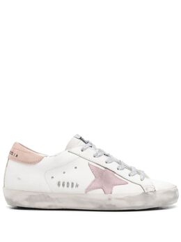 Golden Goose: Белые кроссовки  Superstar sneakers
