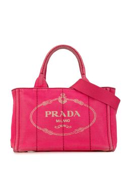 Prada Pre-Owned: Розовая сумка 