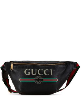 Gucci Pre-Owned: Чёрная сумка 