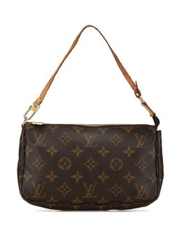 Louis Vuitton Pre-Owned: Коричневая сумка 