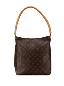 Louis Vuitton Pre-Owned: Коричневая сумка 