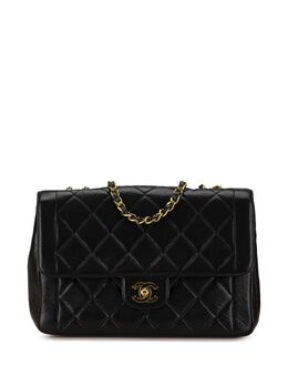 CHANEL Pre-Owned: Чёрная сумка 
