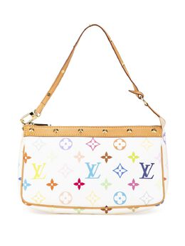 Louis Vuitton Pre-Owned: Белая сумка 