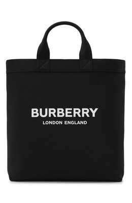 Burberry: Чёрная сумка 