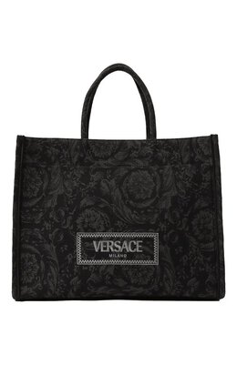 Versace: Сумка  Barocco с принтом