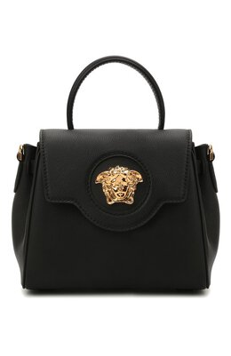 Versace: Чёрная сумка  La Medusa small