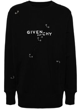 Givenchy: Чёрный свитшот 