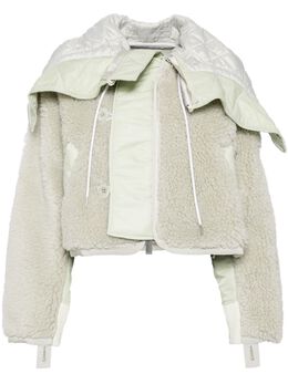 sacai: Флисовая куртка 