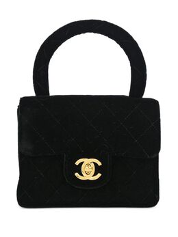 CHANEL Pre-Owned: Чёрная сумка 