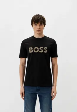 Boss: Чёрная футболка 