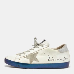 Golden Goose: Белые кроссовки  Super Star