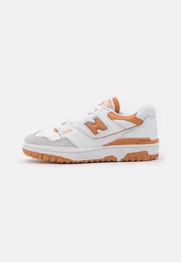 New Balance: Белые кеды 