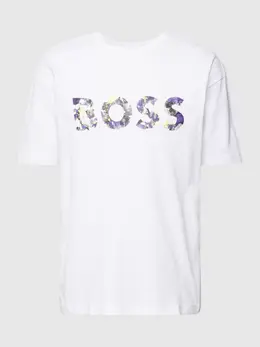 BOSS: Белая футболка 