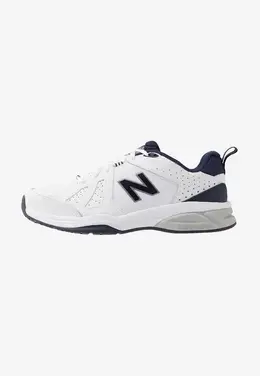 New Balance: Белые кроссовки 