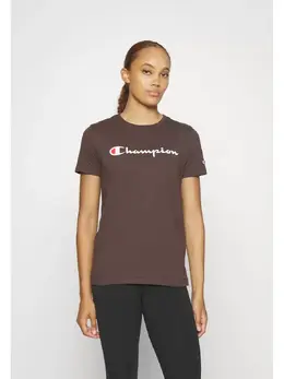 Champion: Коричневая футболка 