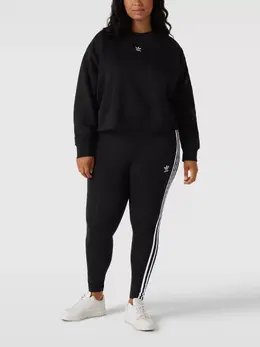 Adidas Originals: Чёрный свитшот 