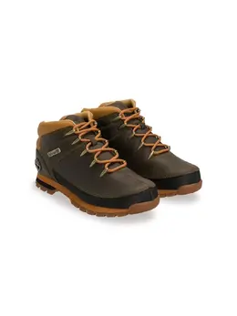 Timberland: Коричневые ботинки 