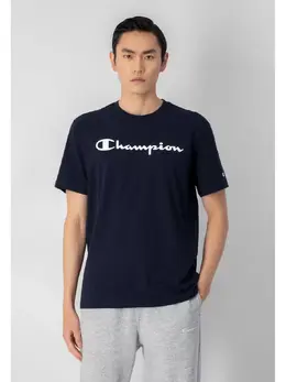 Champion: Синяя футболка 