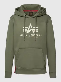 Alpha Industries: Зелёная толстовка 