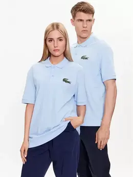 Lacoste: Синяя футболка 