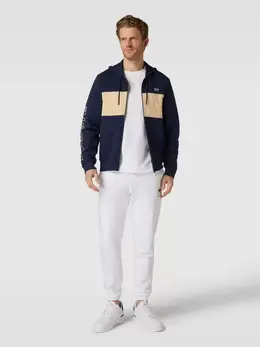 Lacoste: Синяя толстовка 