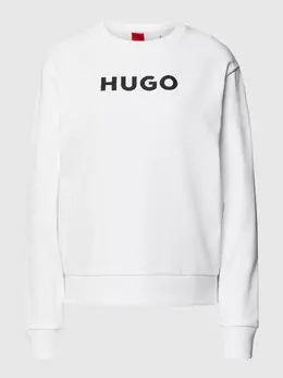 HUGO: Белый свитшот 