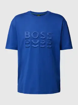 BOSS: Синяя футболка 