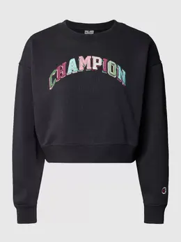 Champion: Чёрный свитшот 