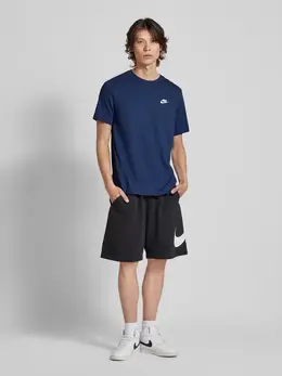 Nike: Синяя футболка 