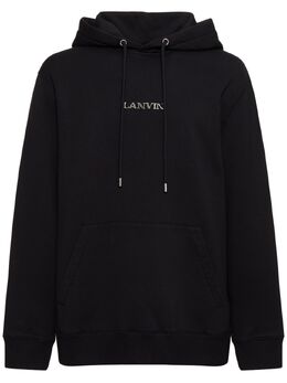 LANVIN: Толстовка с вышивкой 