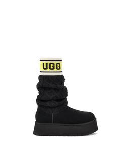 UGG AUSTRALIA: Чёрные ботинки 