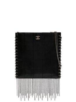 CHANEL Pre-Owned: Чёрная сумка через плечо 