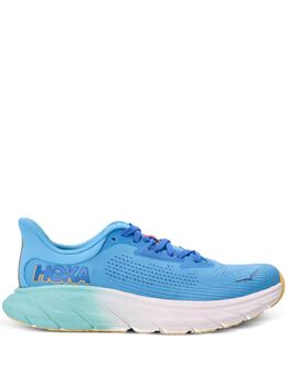 HOKA: Голубые кроссовки 
