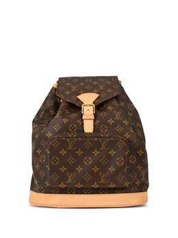 Louis Vuitton Pre-Owned: Коричневый рюкзак 