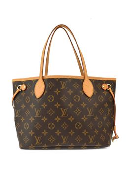 Louis Vuitton Pre-Owned: Коричневая сумка-шоппер 