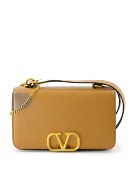 Valentino Garavani: Коричневая сумка 