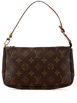 Louis Vuitton Pre-Owned: Коричневая сумка 
