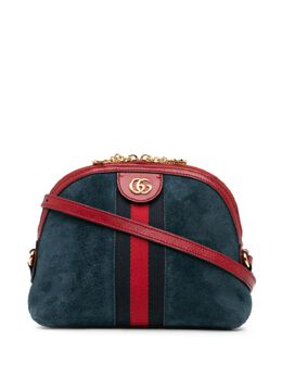 Gucci Pre-Owned: Голубая сумка через плечо 