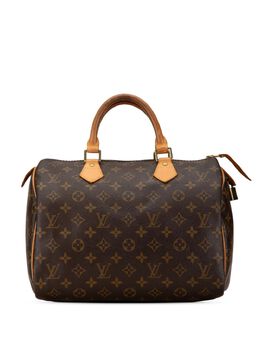 Louis Vuitton Pre-Owned: Коричневая сумка 