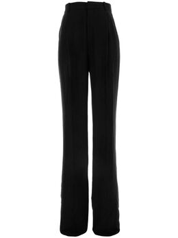 Saint Laurent: Шёлковые брюки 