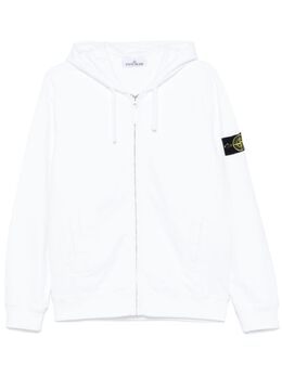 Stone Island: Белая толстовка  Compass