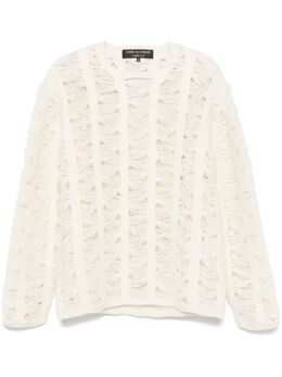 Comme des Garçons Homme Plus: Рваный свитер 