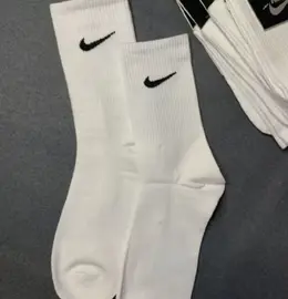 Nike: Белые носки 