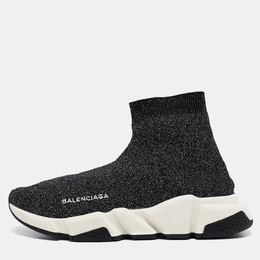 Balenciaga: Чёрные кроссовки  Speed Trainer