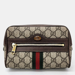 Gucci: Бежевая сумка  Ophidia GG