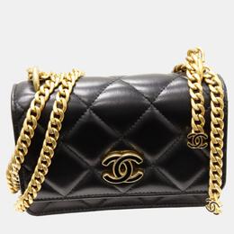 Chanel: Чёрный клатч 