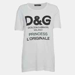 Dolce & Gabbana: Белая футболка  T